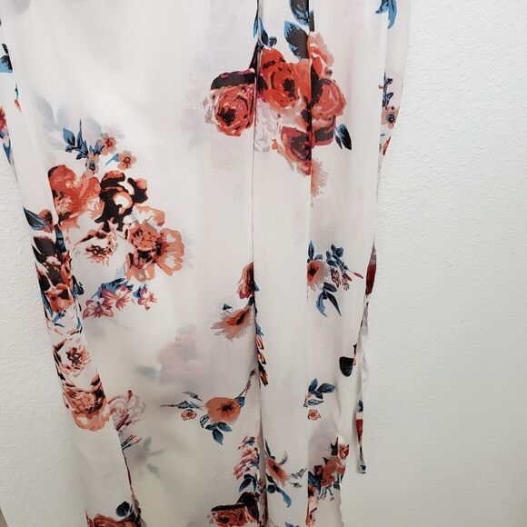 Sim & Sam Floral Sheer Boho Upen Front  Cover Up Kimono Size S/M - Picture 6 of 10